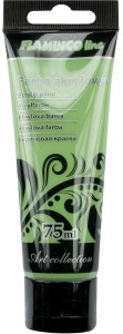 Farba akrylowa 044 FLAMINGO LINE 75 ml zielony pastel. /9618