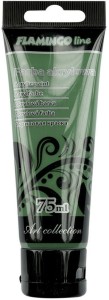 Farba akrylowa 049 FLAMINGO LINE 75 ml zielona ciemna /1973