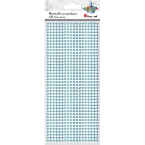 Kryształki samoprzylepne 3mm BLUE /3197