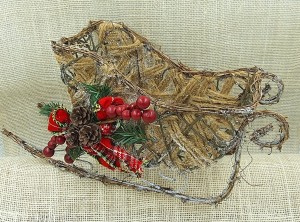 Sanie dekoracyjne jutowe 38cm /6145