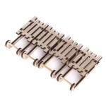 Sanki drewniane 65x27mm MINI 4szt /3301/3318