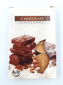T-LIGHT świeczki 6szt zapachowe CHOCOLATE /5552