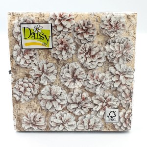 Serwetki świąteczne BN Daisy 3-warstw. 20szt - 015601/5595