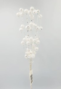 Gałązka z perłowymi kulkami -BN 30cm /3302