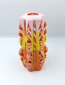 Świeca ozdobna DUŻA (1kg) 22cm