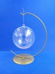 Kula akrylowa DISCO 10cm otwierana z zawieszką /6724