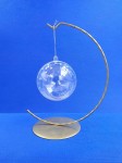 Kula akrylowa DISCO 8cm otwierana z zawieszką /6694