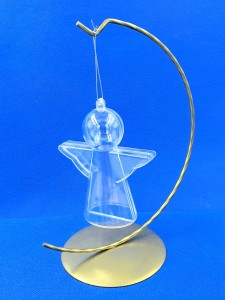Aniołek akrylowy 10cm otwierany z zawieszką /2382