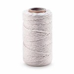 Sznurek 2mm bawełniany do makramy 70m BIAŁY /1624