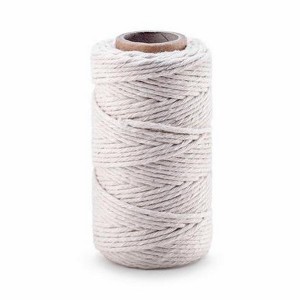 Sznurek 2mm bawełniany do makramy 70m BIAŁY /1624