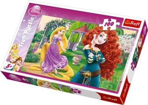  Puzzle 100 <Princess - Zadziorne Księżniczki> TREFL /1991