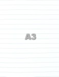 Papier kancelaryjny A3 linia 100ark. /3479
