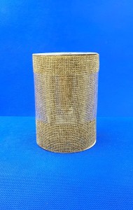 Wstążka JUTOWA brokat 12cm x 5Y ZŁOTO-złota /1717