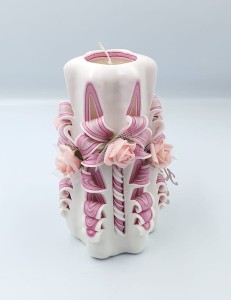 Świeca ozdobna MAŁA (600g) 16cm