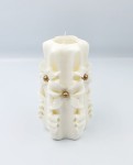 Świeca ozdobna MAŁA (600g) 16cm