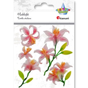Naklejki przestrzenne KWIATY LILIE 3D /0653