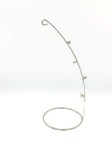 Stojak BAZIE na jajko/pisankę DRUCIANY 24cm pojedynczy /9843