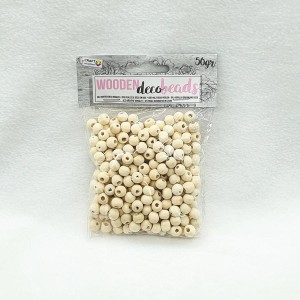 Koraliki drewniane 8mm 50g /7606