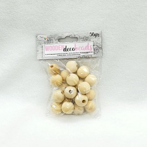 Koraliki drewniane 20mm 50g /7613