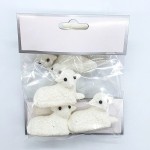 Baranek brokatowy MINI 3,5x5cm (3szt) /1724
