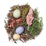 Elementy naturalne MIX wielkanocny 30g PASTEL /1739