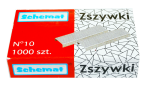 Zszywki biur. no.10  1000szt /0490