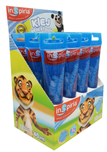  Klej brokatowy 40ml NIEBIESKI >INSPIRIA< z aplikatorem /7543
