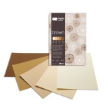 Blok techn. DECO Brown 170g A4/5kol./20k. Happy Color /4940