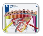 Kredki ołówkowe 72 kol. STAEDTLER pud. metalowe /8313