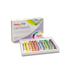 Pastele olejne 12 kol. PENTEL /3573