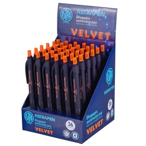 Długopis automatyczny ASTRA PEN Velvet 0,7mm niebieski /7450