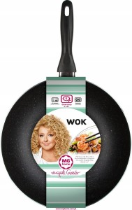 Patelnia M&G Home WOK 30cm - 500 pkt