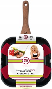 Patelnia grillowa M&G Home ELEGANTE 24cm - 450 pkt