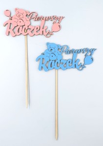 Topper -sklejka- na piku ROCZEK /8727