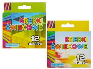 Kredki świecowe 12 kol. /0434