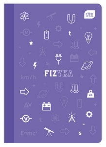 Zeszyt A5/60k. # FIZYKA okładka PP Inter-Druk /3985