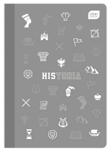 Zeszyt A5/60k. # HISTORIA okładka PP Inter-Druk /4012