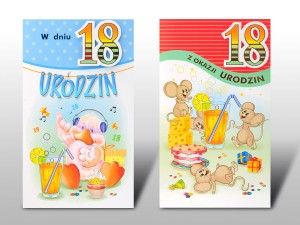 Karnet WB1UR 18 Urodziny /0626