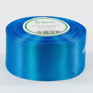 Wstążka satynowa 50mm x 32m IT. BLUE