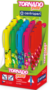 Pióro kulkowe zapachowe TORNADO FRUITY 2675 Centropen /6184