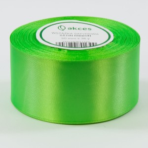 Wstążka satynowa 50mm x 32m IT. GREEN