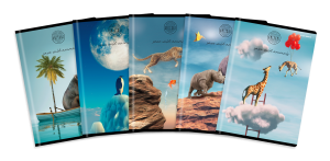Zeszyt A5/80k. kratka AMAZING ANIMALS TOP /1556