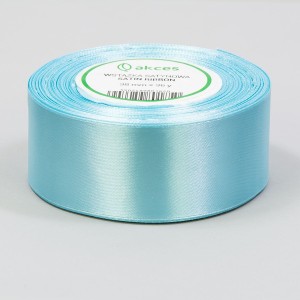 Wstążka satynowa 38mm x 32m IT. BLUE