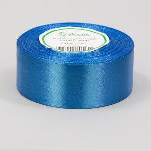 Wstążka satynowa 38mm x 32m IT. BLUE