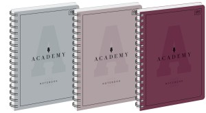 Kołozeszyt A4 100k. kratka ACADEMY 90g premium /9345