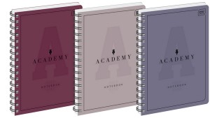 Kołozeszyt A5 100k. kratka ACADEMY 90g premium /9307
