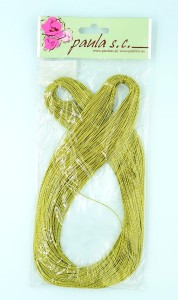 Sznurek SN7 - ZŁOTY - 100m /1743