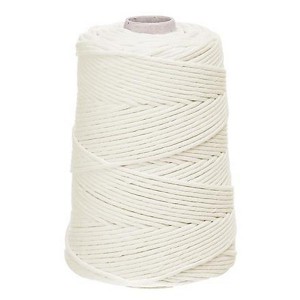 Sznurek bawełniany skręcany 3mm/100m ŚMIETANKOWY /2928