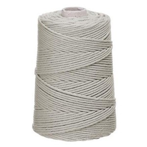 Sznurek bawełniany skręcany 3mm/100m NATURALNY /2935