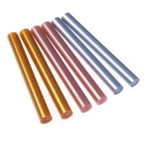 Klej (do pistoletów) termiczny METALICZNY 11mm 10cm 6szt /3635